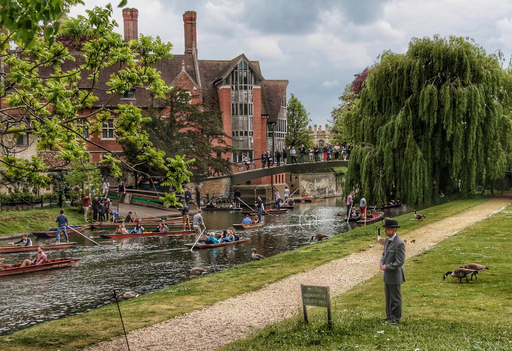Trinity backs, Cambridge